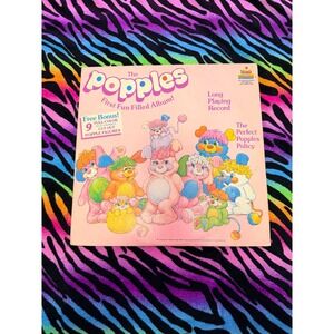 The Popples first fun-Filled album vinyl record